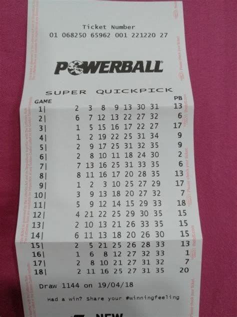powerball results brisbane